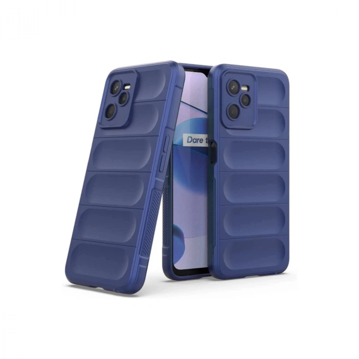 Realme C35 Kılıf Optimum Silikon - Lacivert