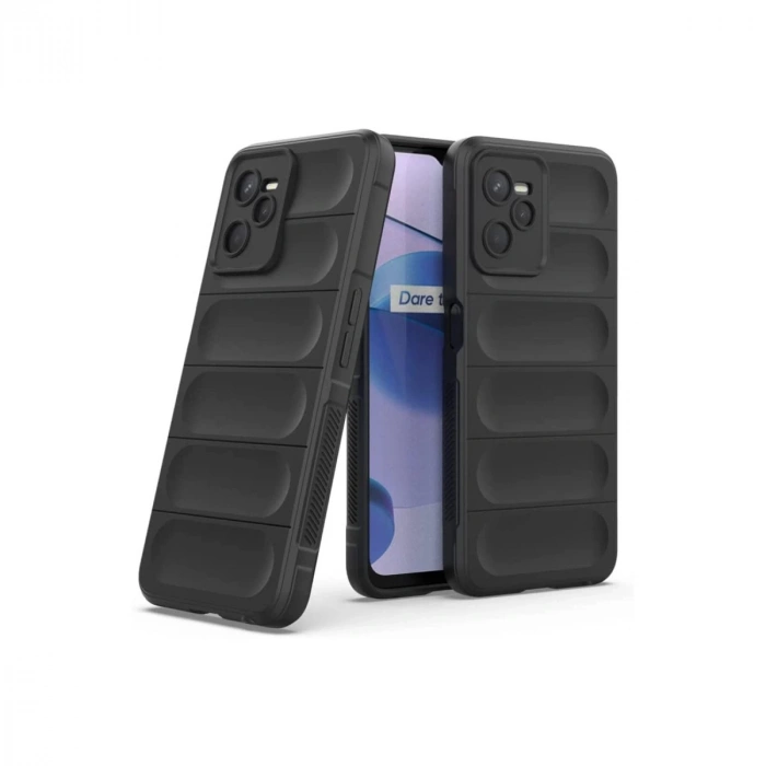 Realme C35 Kılıf Optimum Silikon - Siyah