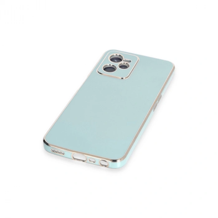 Realme C35 Kılıf Volet Silikon - Açık Yeşil