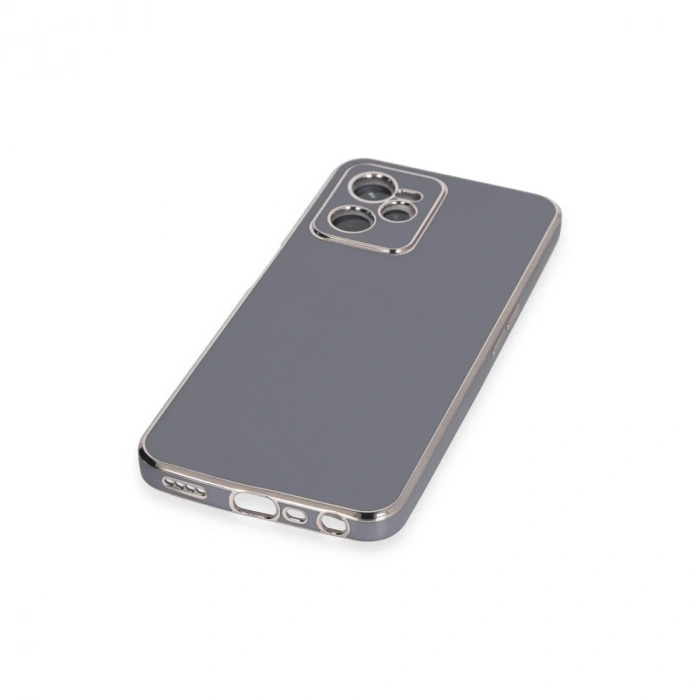 Realme C35 Kılıf Volet Silikon - Mavi