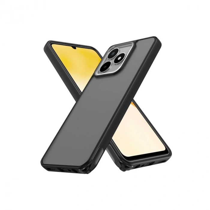 Realme C53 Kılıf Elegant Kapak - Siyah