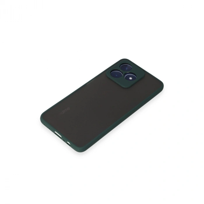 Realme C53 Kılıf Montreal Silikon Kapak - Yeşil