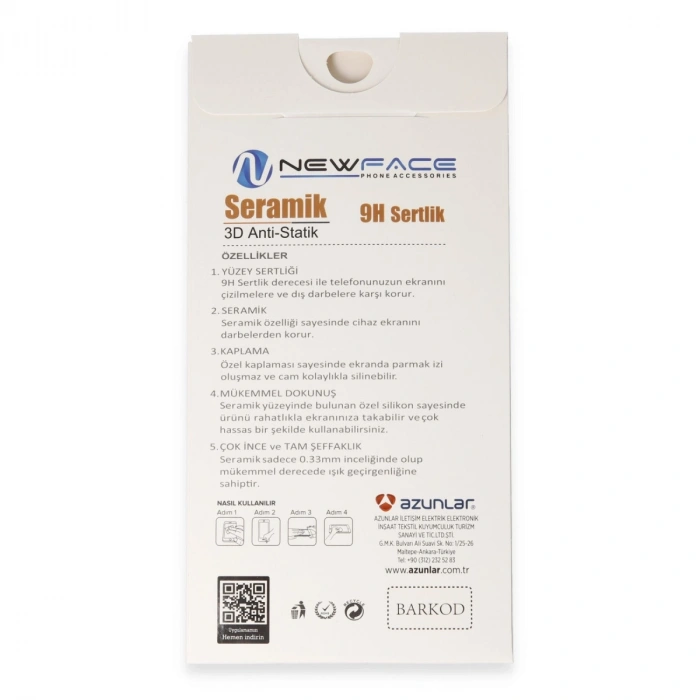 Realme C55 3d Antistatik Mat Seramik Nano Ekran Koruyucu