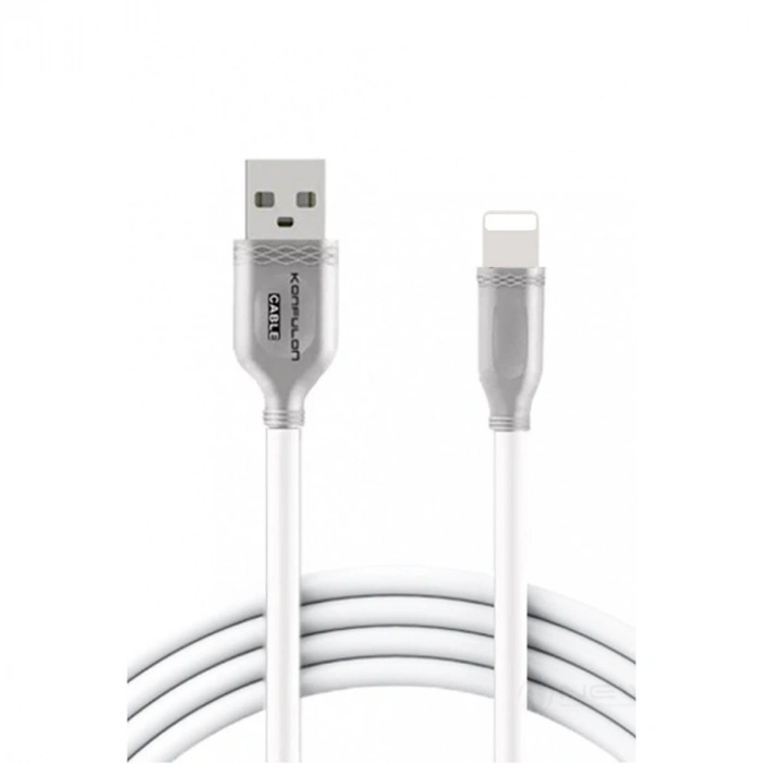 S48 Lightning Kablo İphone Uyumlu 1m 3a - Beyaz