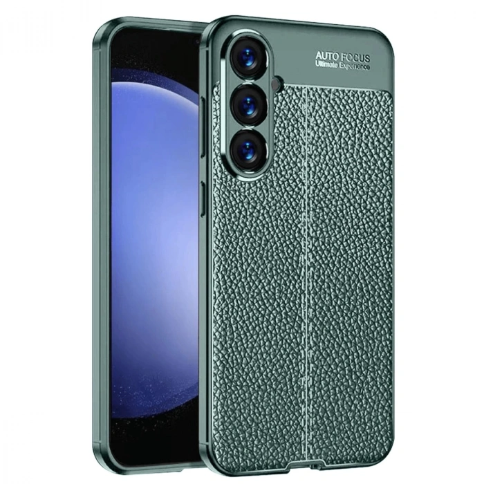 Samsung A56 Kılıf Auto Focus Kapak - Koyu Yeşil