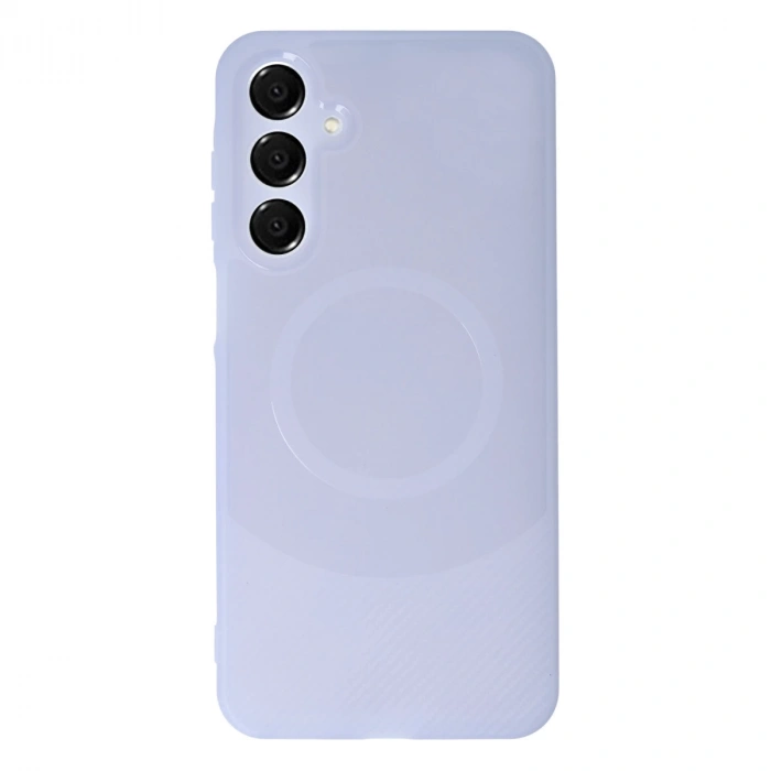 Samsung A56 Kılıf Maya Karbon Kapak - Lila