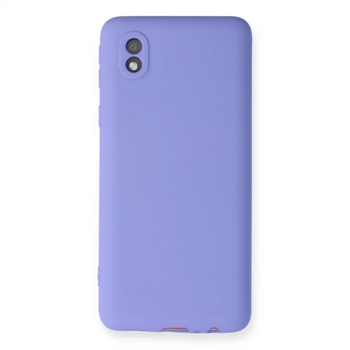 Samsung Galaxy A01 Core Kılıf First Silikon - Lila