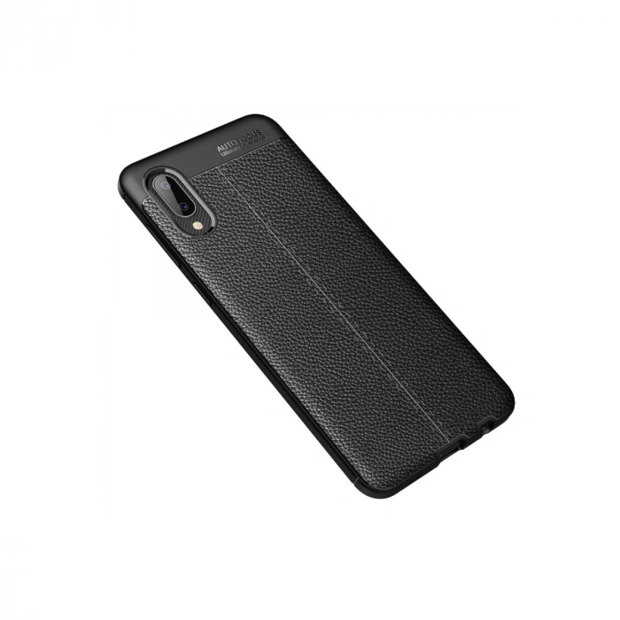 Samsung Galaxy A02 Kılıf Auto Focus Kapak - Siyah