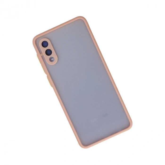 Samsung Galaxy A02 Kılıf Montreal Silikon Kapak - Pembe