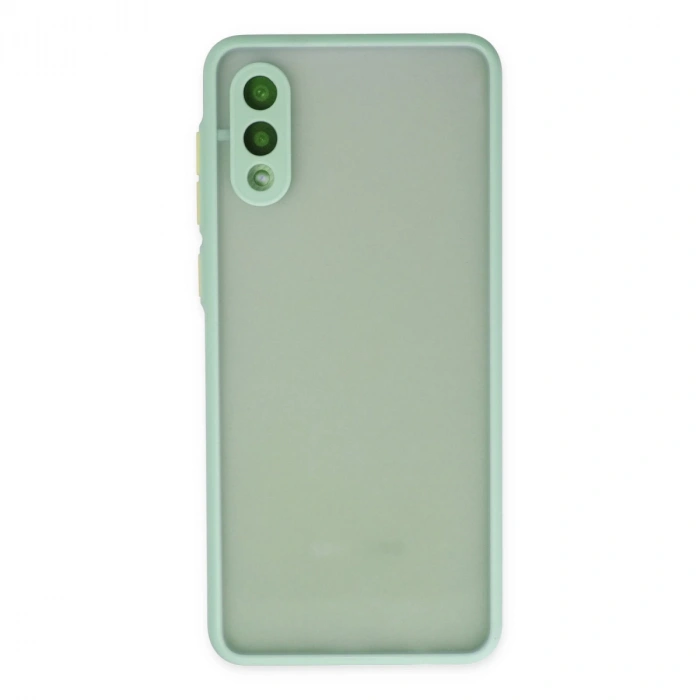 Samsung Galaxy A02 Kılıf Montreal Silikon Kapak - Turkuaz