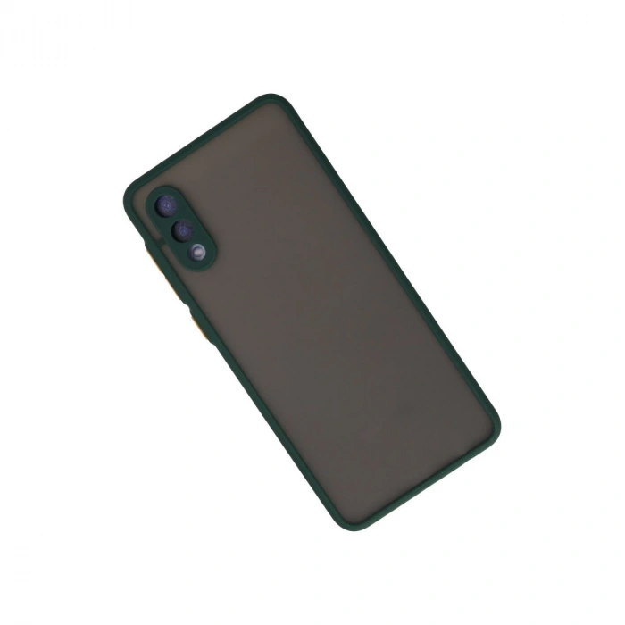 Samsung Galaxy A02 Kılıf Montreal Silikon Kapak - Yeşil