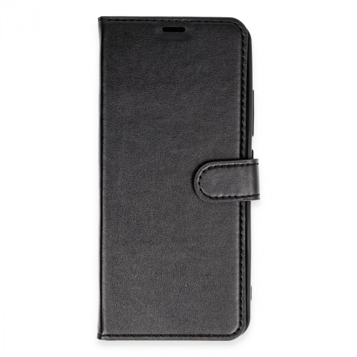 Samsung Galaxy A03 Core Kılıf Trend S Plus Kapaklı Kılıf - Siyah