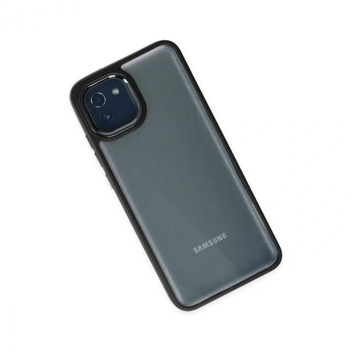 Samsung Galaxy A03 Kılıf Dora Kapak - Siyah