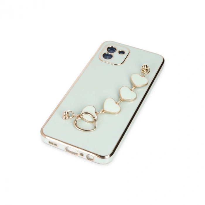 Samsung Galaxy A03 Kılıf Esila Silikon - Su Yeşili