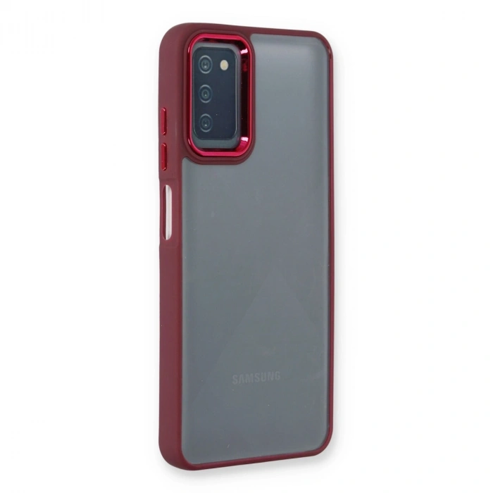 Samsung Galaxy A03s Kılıf Dora Kapak - Kırmızı