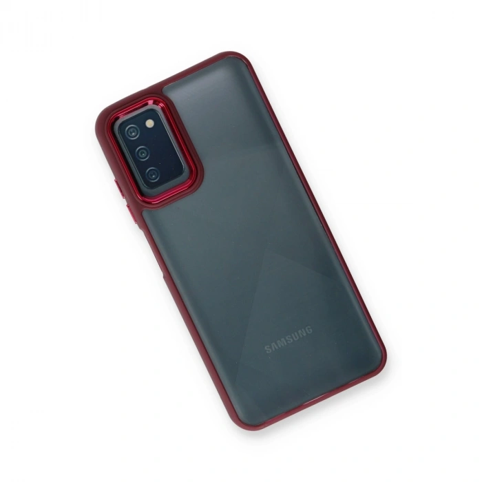 Samsung Galaxy A03s Kılıf Dora Kapak - Kırmızı