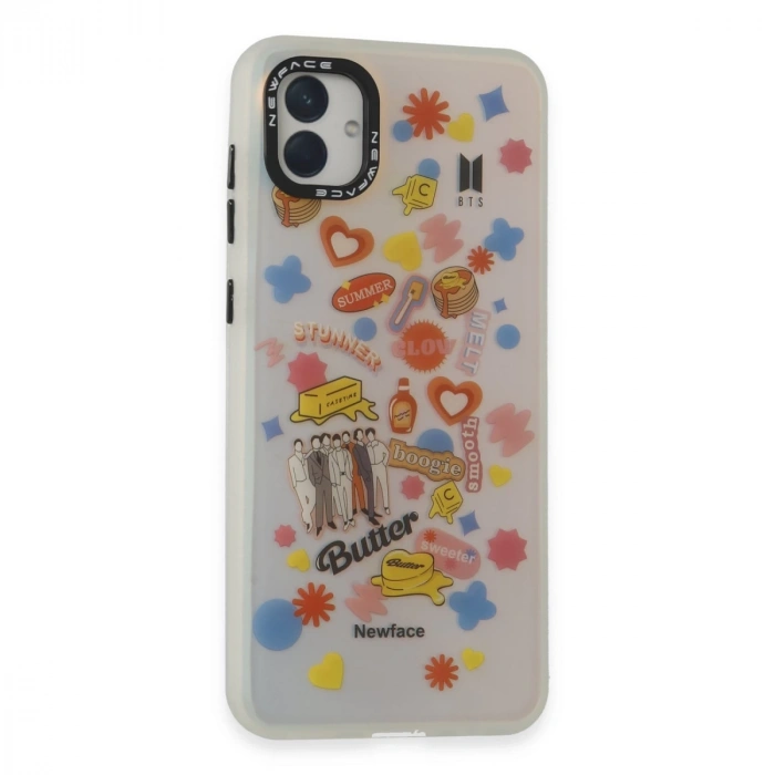 Samsung Galaxy A04 Kılıf Estoril Desenli Kapak - Estoril - 16