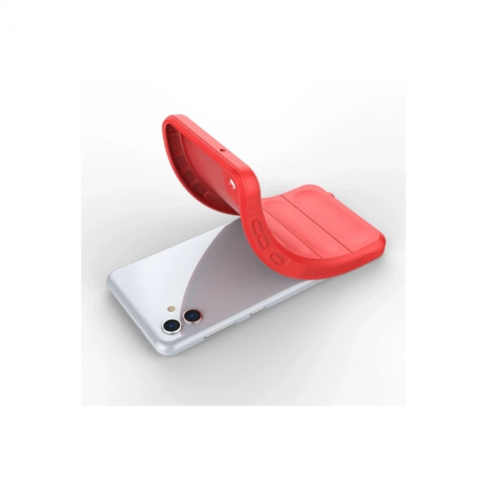 Samsung Galaxy A04 Kılıf Optimum Silikon - Kırmızı