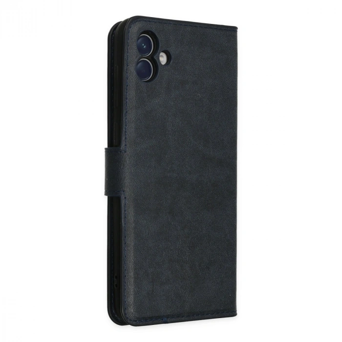 Samsung Galaxy A04 Kılıf Trend S Plus Kapaklı Kılıf - Lacivert