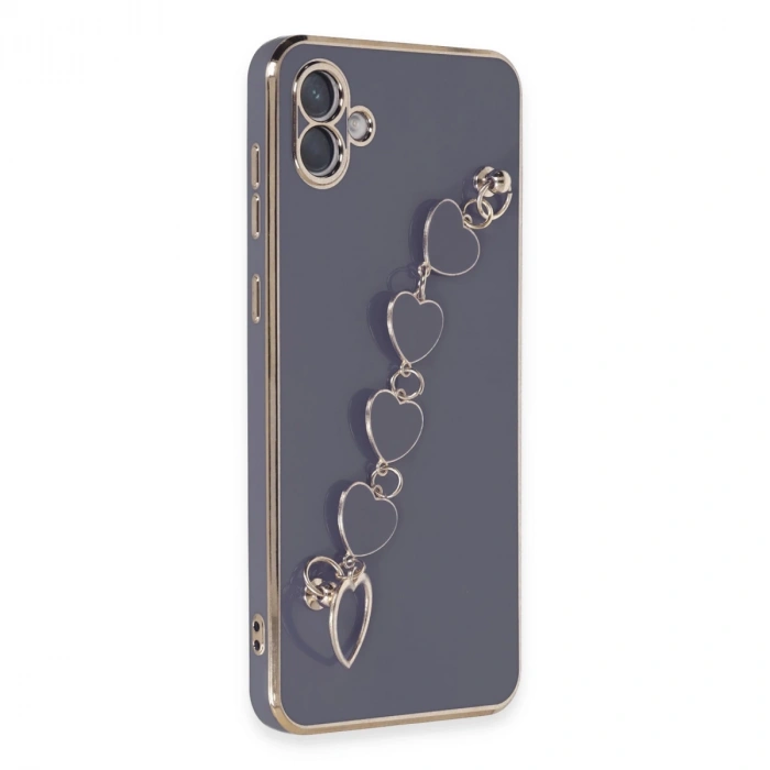 Samsung Galaxy A04e Kılıf Esila Silikon - Gri