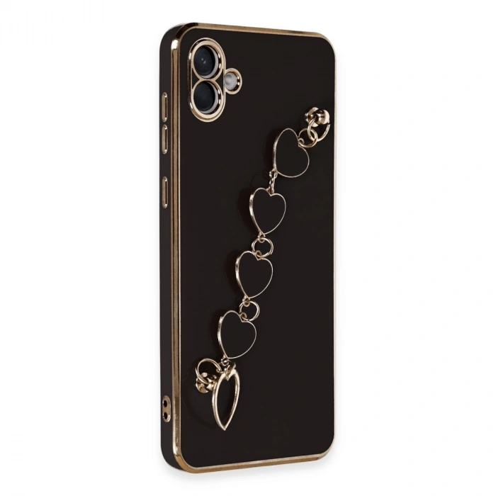 Samsung Galaxy A04e Kılıf Esila Silikon - Siyah