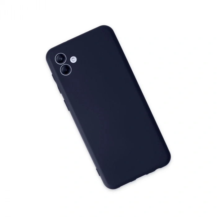 Samsung Galaxy A04e Kılıf First Silikon - Lacivert