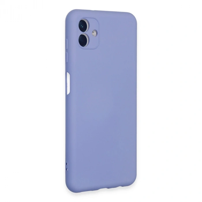 Samsung Galaxy A04e Kılıf Nano İçi Kadife Silikon - Lila