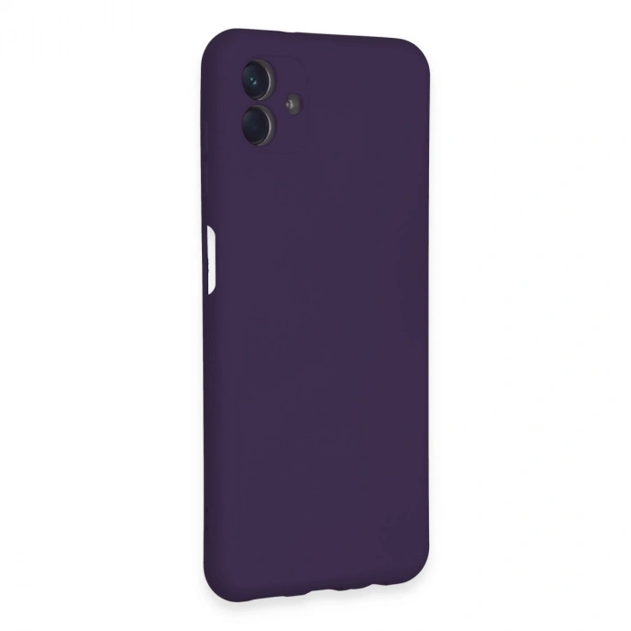 Samsung Galaxy A04e Kılıf Nano İçi Kadife Silikon - Mor