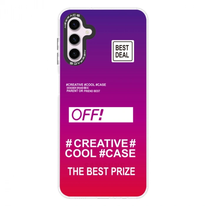Samsung Galaxy A04s Kılıf Estoril Desenli Kapak - Estoril - 9