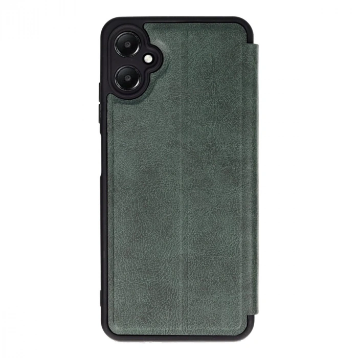 Samsung Galaxy A05 Kılıf Flip Cover - Koyu Yeşil