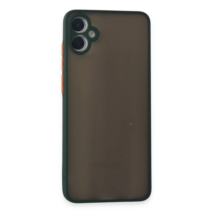 Samsung Galaxy A05 Kılıf Montreal Silikon Kapak - Yeşil