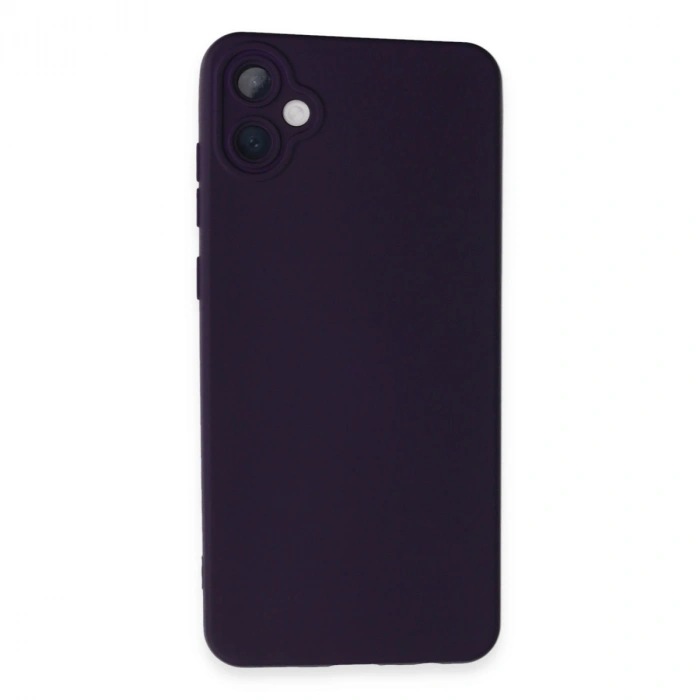 Samsung Galaxy A05 Kılıf Nano İçi Kadife Silikon - Mor