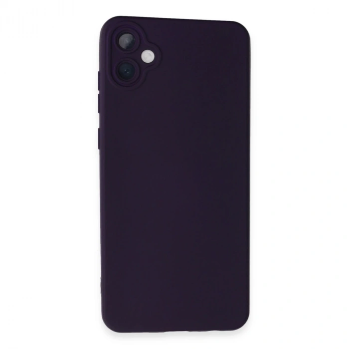 Samsung Galaxy A05 Kılıf Nano İçi Kadife Silikon - Mor