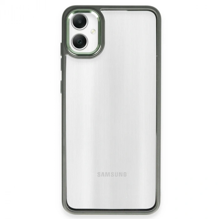 Samsung Galaxy A05 Kılıf Power Silikon - Koyu Yeşil