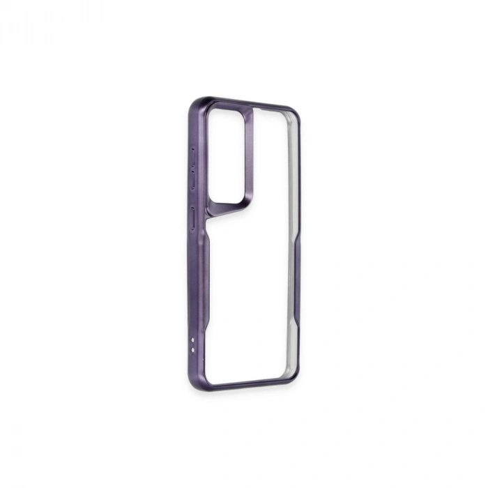 Samsung Galaxy A05s Kılıf Boyi Silikon Kapak - Derin Mor