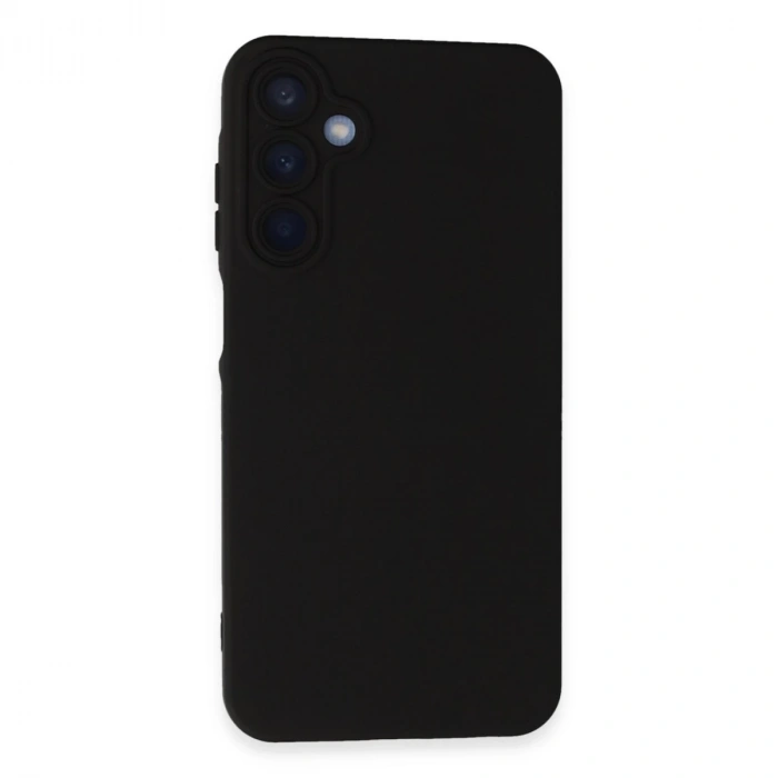 Samsung Galaxy A05s Kılıf Nano İçi Kadife Silikon - Siyah