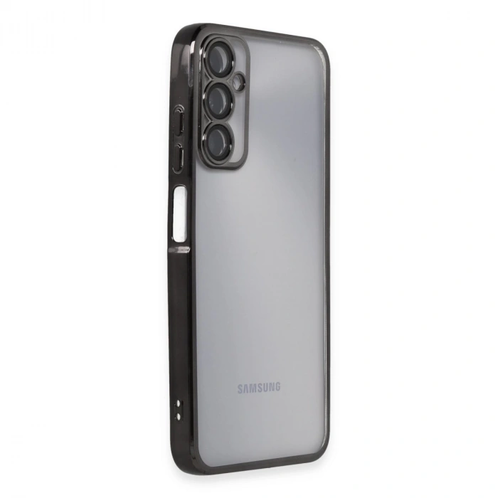 Samsung Galaxy A05s Kılıf Razer Lensli Silikon - Siyah