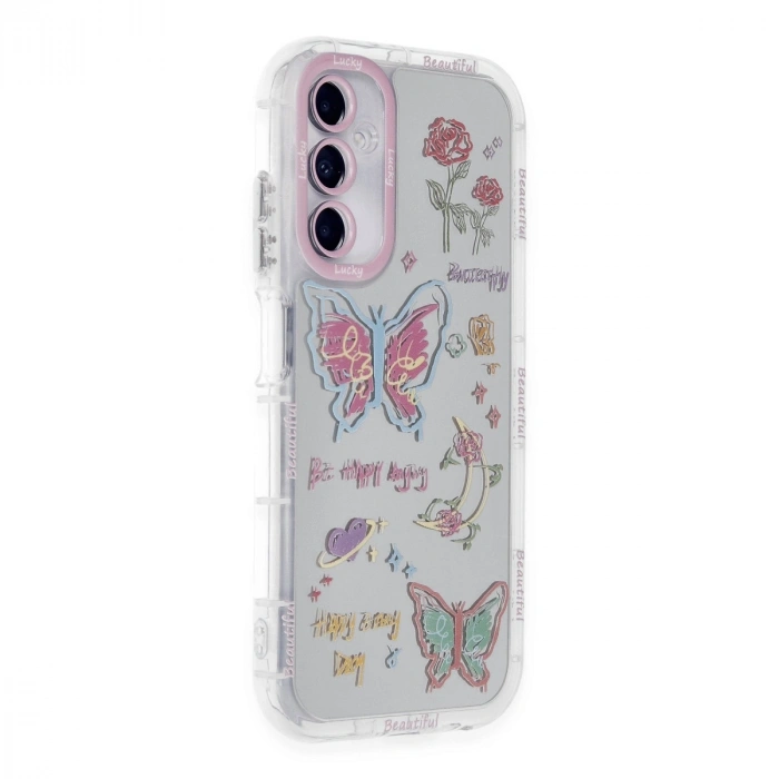 Samsung Galaxy A05s Kılıf Reflexion Desenli Kapak - Desen 8