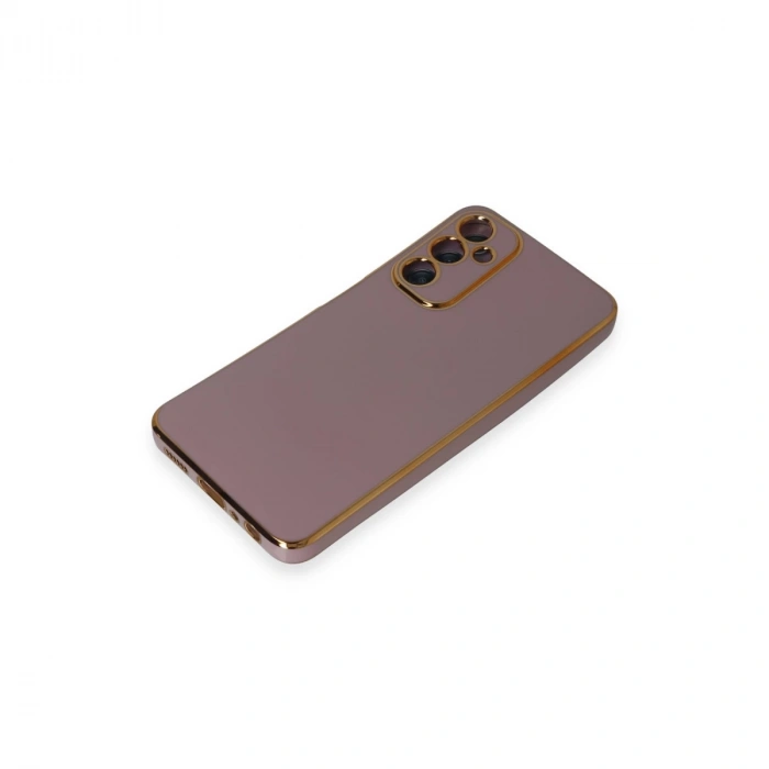 Samsung Galaxy A05s Kılıf Volet Silikon - Mor