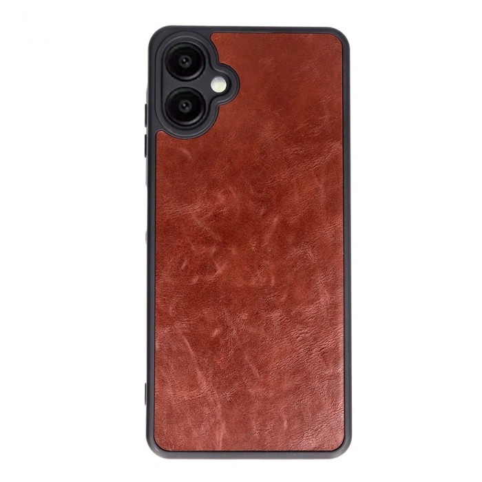 Samsung Galaxy A06 Kılıf Aras Deri Kapak - Bordo