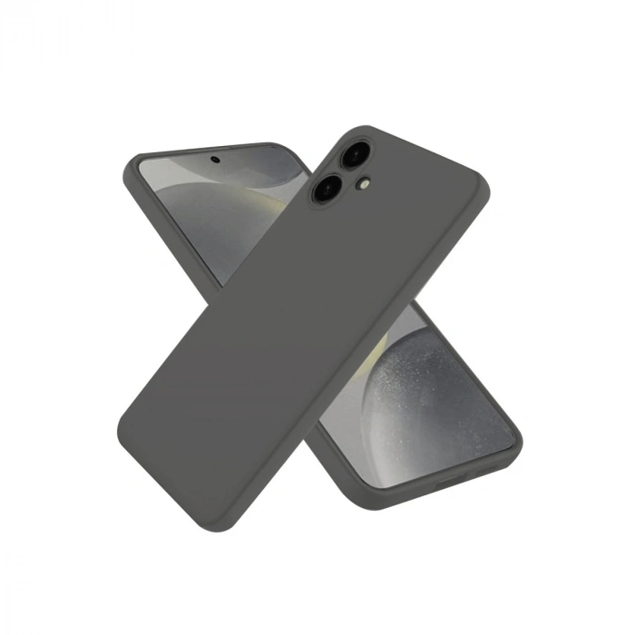 Samsung Galaxy A06 Kılıf First Silikon - Gri