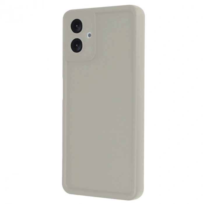 Samsung Galaxy A06 Kılıf Viera Silikon - Krem