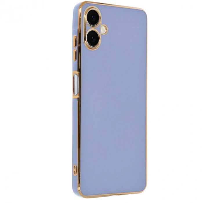 Samsung Galaxy A06 Kılıf Volet Silikon - Mavi