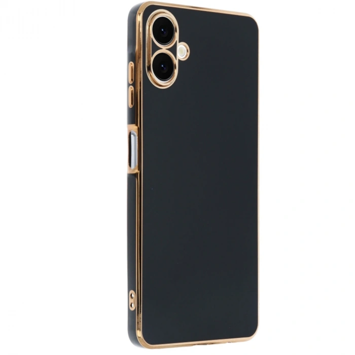 Samsung Galaxy A06 Kılıf Volet Silikon - Siyah