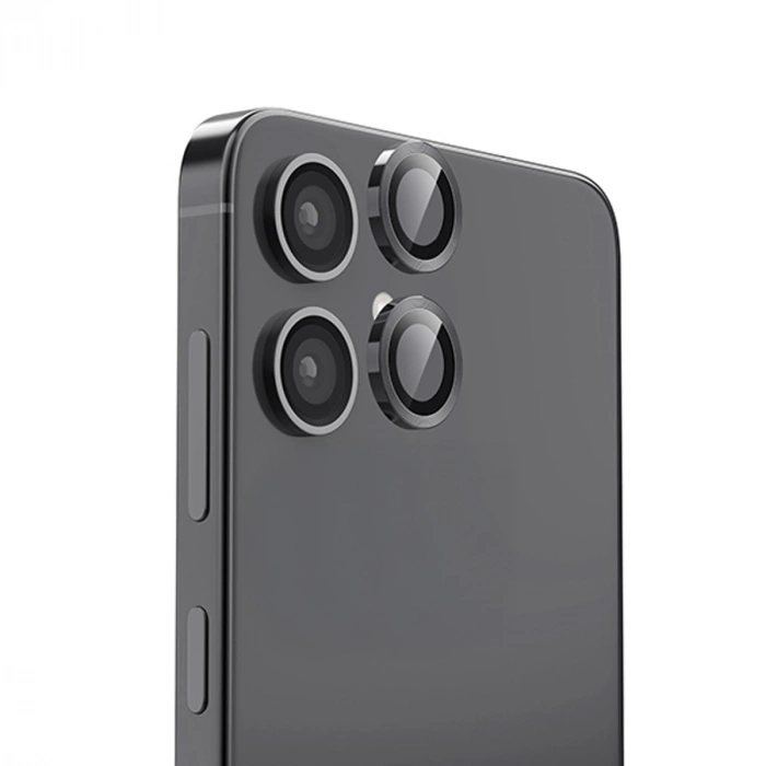 Samsung Galaxy A06 Raze Metal Kamera Lens - Siyah