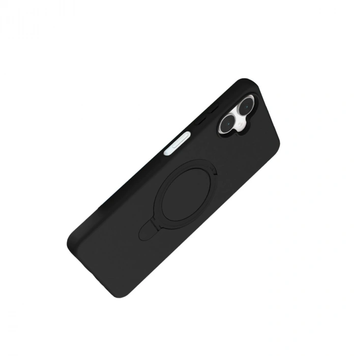 Samsung Galaxy A06 Regal Magsafe Standlı Kapak - Siyah