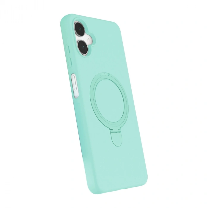 Samsung Galaxy A06 Regal Magsafe Standlı Kapak - Su Yeşili