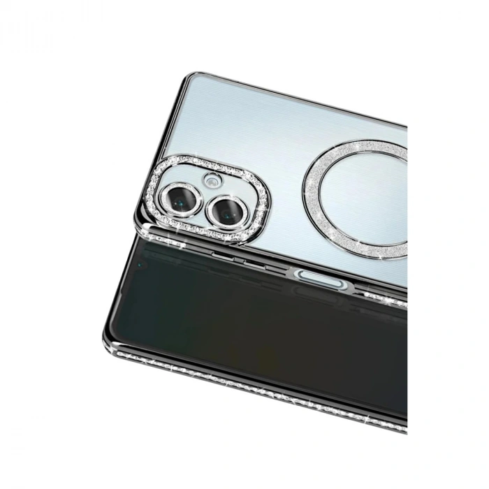 Samsung Galaxy A07 4g Joke Simli Magneticsafe Kılıf - Siyah