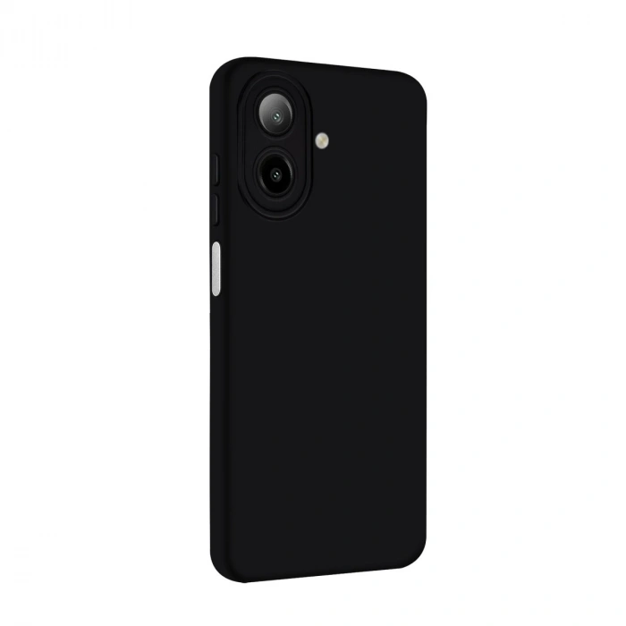 Samsung Galaxy A07 4g Nano İçi Kadife Silikon - Siyah