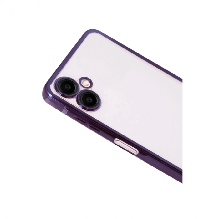 Samsung Galaxy A07 4g Razer Lensli Silikon - Mor